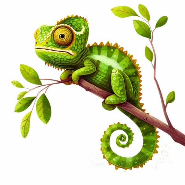 Veiled Chameleons as Pets: Care, Diet and Health Tips